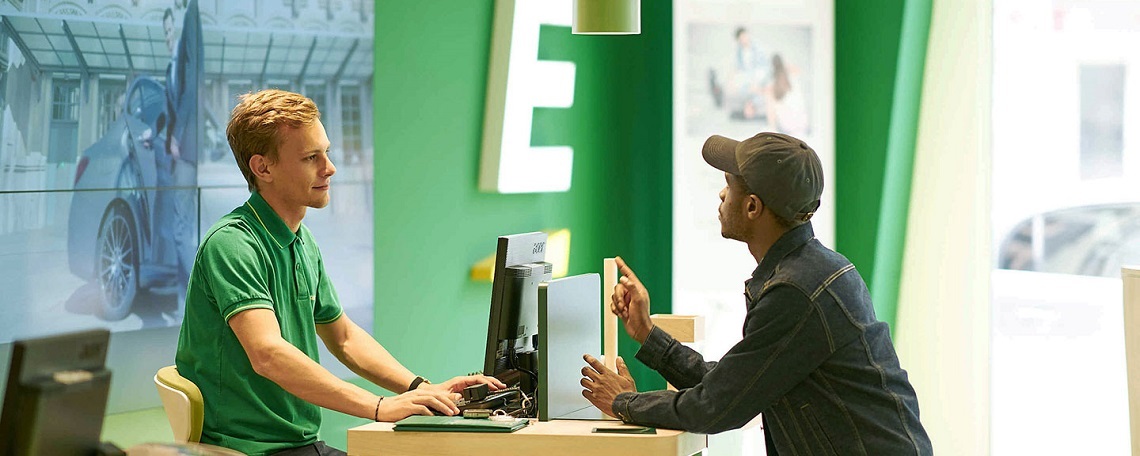 Customer Sales Representative auxiliaire - job d'étudiant/e, 1. portrait